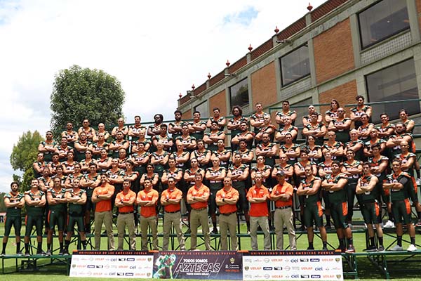 Aztecas UDLAP, listos para Temporada 2018