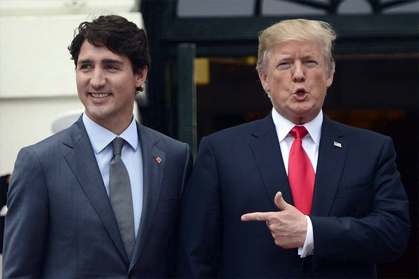 Trudeau mantiene conversaciones constructivas con Trump sobre TLCAN