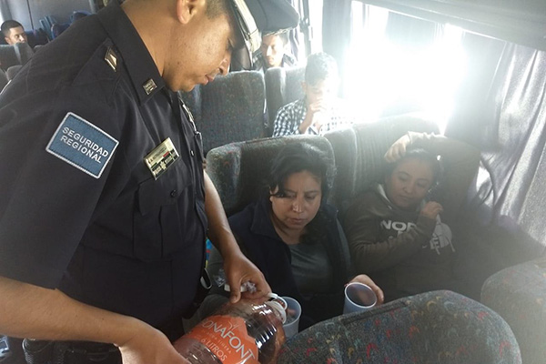 Rescata Policía Federal a 24 migrantes guatemaltecos a su paso por Puebla