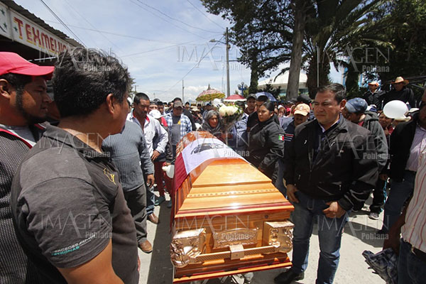 Velan al alcalde asesinado en Nopalucan; Fiscalía descarta móvil político