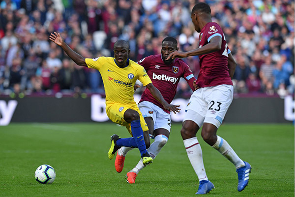 West Ham corta racha ganadora al Chelsea y reparten puntos