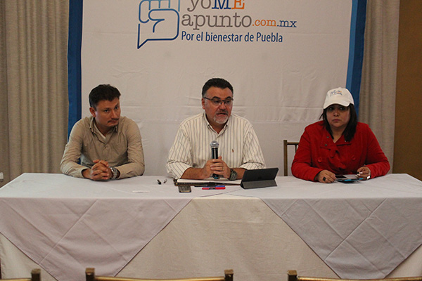 Seguridad, empleo, salud, educación y mujeres, temas prioritarios para poblanos: "Yo ME apunto"