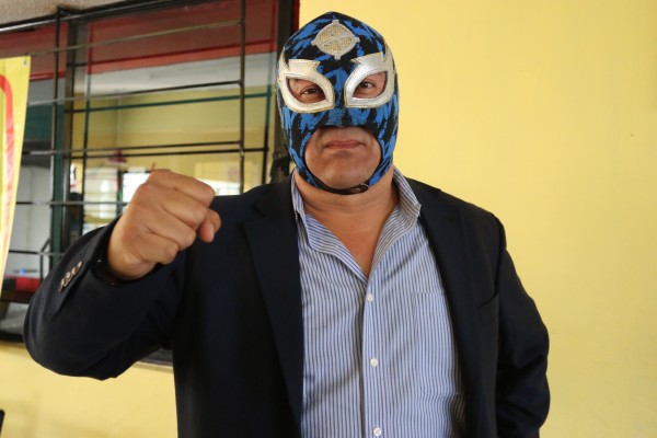La vida en la lucha libre… como de superhéroe