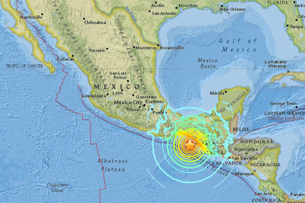 En acción, protocolos de Protección Civil ante sismo en Chiapas