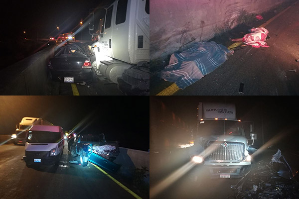 Colisión en la Puebla-Orizaba cobra la vida de 4 personas