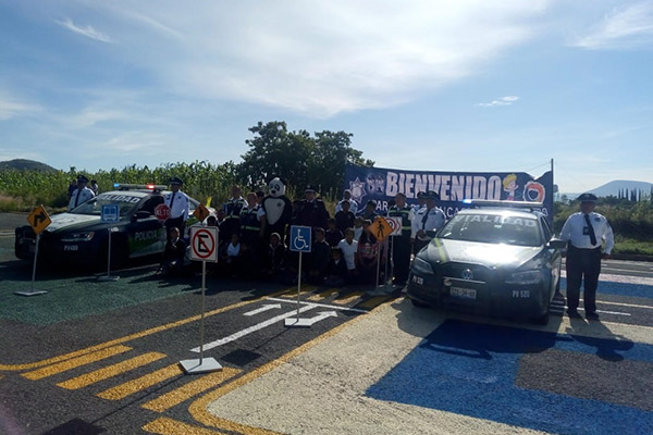 Vialidad Estatal inauguró parque vial en Atlixco