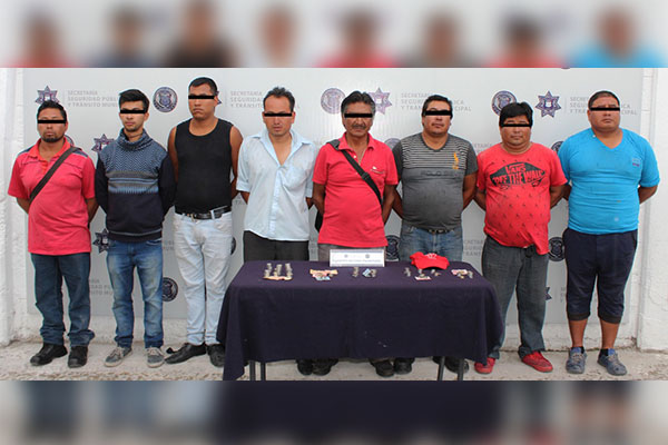 Cae banda dedicada a extorsionar a conductores del transporte público