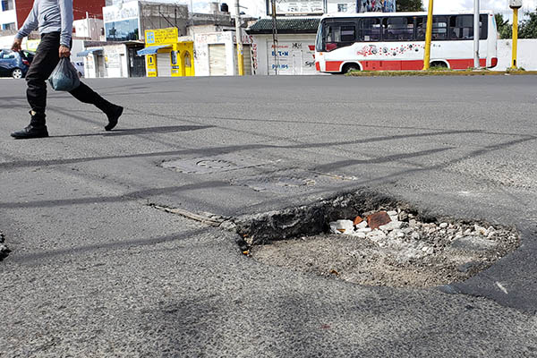 Puebla es “ciudad de los baches”, gracias a Banck
