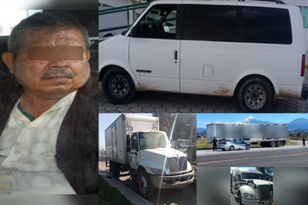 SSP asegura a una persona, tres unidades y una caja seca