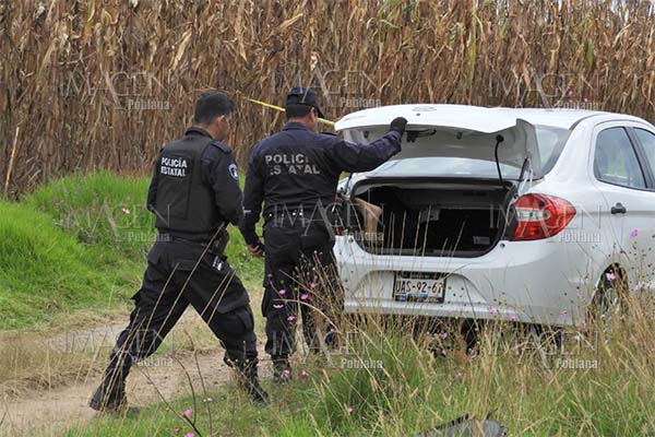 Hallan cadáver encajuelado de chofer de Uber en la colonia 3 de Mayo