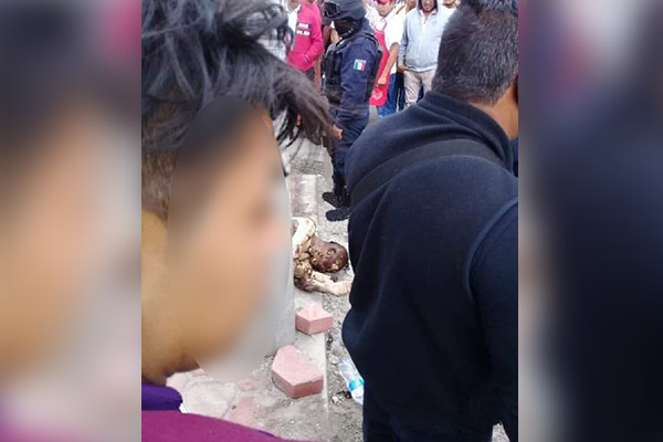 Linchan y calcinan vivo a presunto ladrón