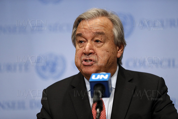 El mundo en estado prebélico similar a años 30 de Siglo XX: Guterres