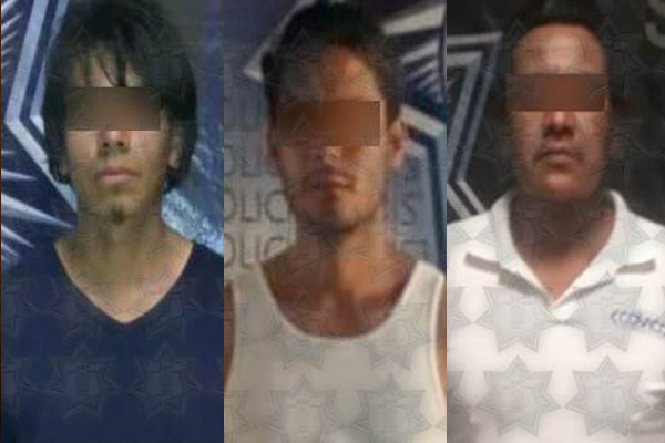 Estos maleantes asaltaban en Anzures y El Carmen