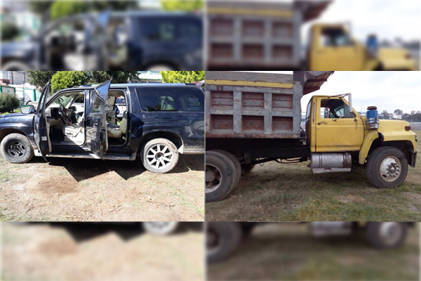 Asegura Ejército contenedores, automóviles y combustible robado
