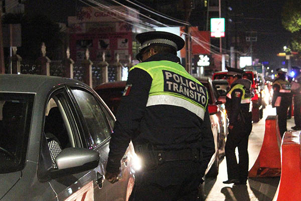 Implementó SSPTM operativo alcoholímetro en diversas zonas de la capital
