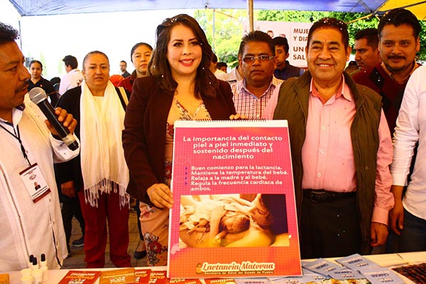 El alcalde de Amozoc inaugura Feria de la Salud