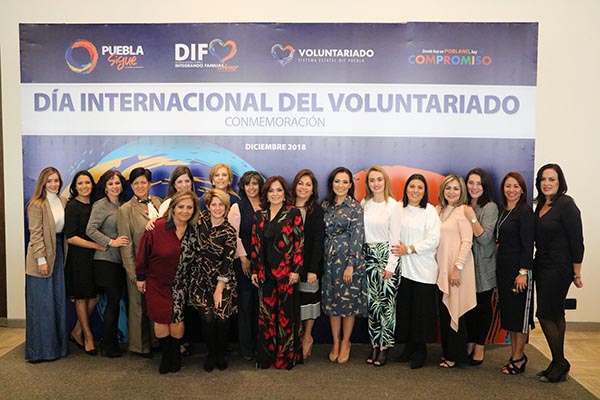 Dinorah López reconoce labor de los voluntariados estatales