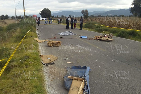 Choque entre carreta y automóvil deja una persona muerta