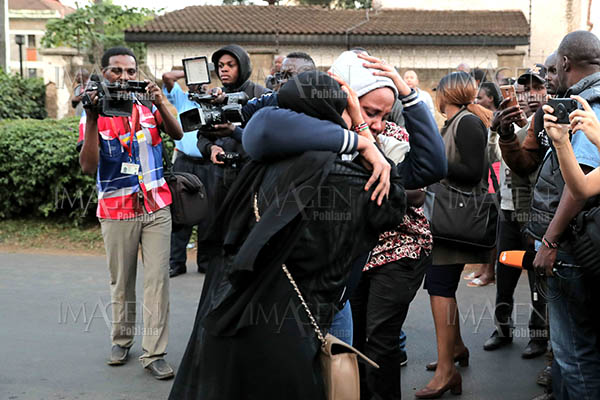 Cruz Roja da por desaparecidas a 50 personas tras ataque a hotel en Nairobi
