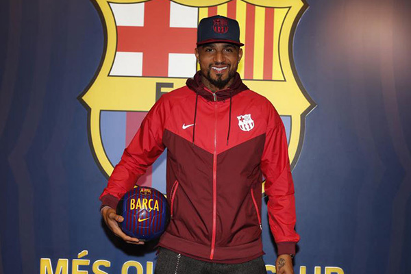 Kevin-Prince Boateng, primer jugador ghanés en la historia del Barcelona