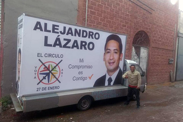 Atropellan a una persona durante cierre de campaña en la Héroes de Puebla