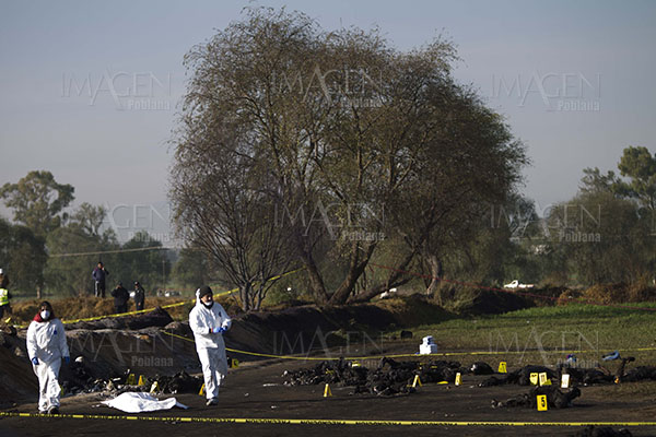 Asciende a 115 la cifra de muertos por explosión en Tlahuelilpan