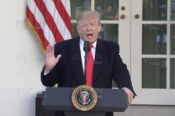 Adelanta Trump que coalición venció al Estado Islámico