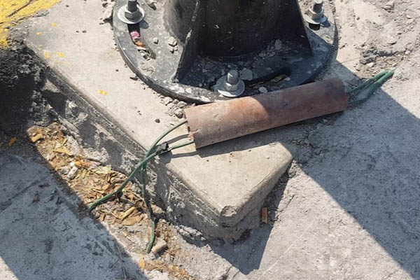 "Detalles" de Línea 3 de RUTA, aún sin reparar