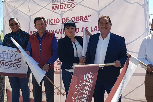 Alcalde de Amozoc arranca obras en Chachapa