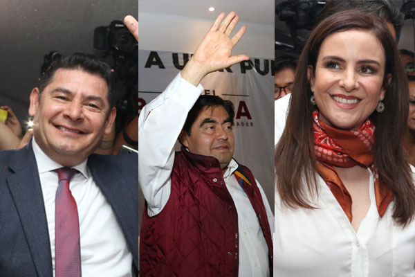 Lucha pareja entre Armenta y Barbosa; Nancy se rezaga
