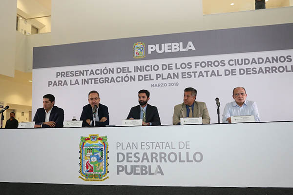 Inician foros para Plan Estatal de Desarrollo