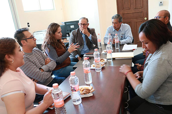 Puebla y Amozoc dialogan sobre límites territoriales