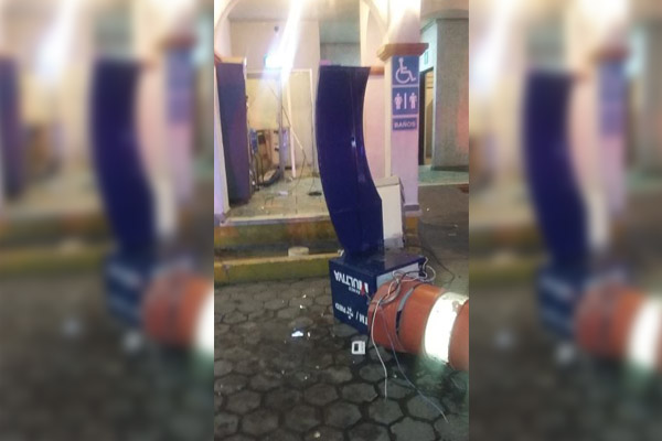 Comando intenta robar cajero automático en gasolinera de Amozoc