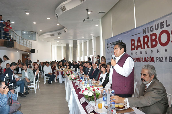 Fui candidato porque me podía enfrentar a Moreno Valle: Barbosa