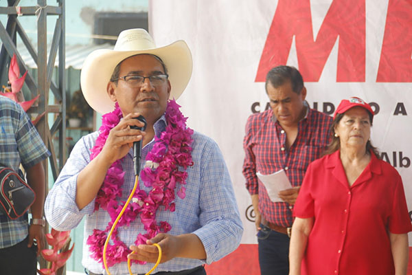 En cada municipio he impulsado proyectos, dice Jiménez