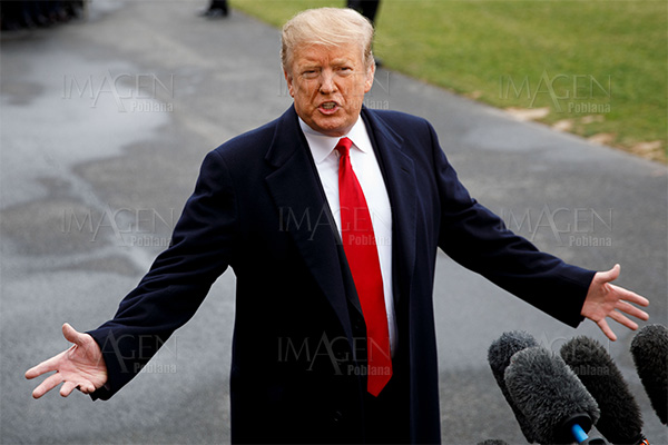 Trump dice que aranceles impuestos a China lo hacen "muy feliz"