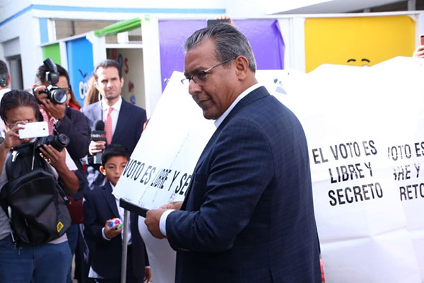 Acataré los resultados de la elección: Jiménez Merino
