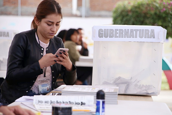 Reportan avance de instalación de casillas del 55% en estados con elecciones
