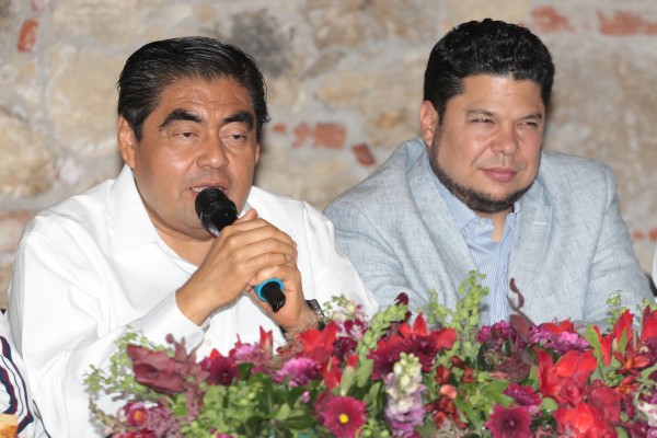 Anuncia Miguel Barbosa primera reunión con Pacheco Pulido para la transición