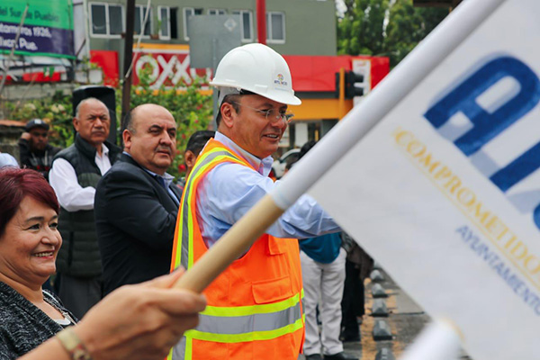 Guillermo Velázquez anuncia Programa General de Obras 2019 para Atlixco