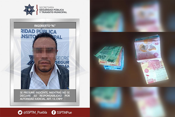 Chofer matrero se embolsó la cuenta y después fingió un asalto