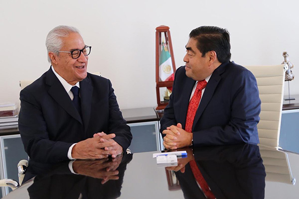 Sostienen Barbosa y Pacheco primera reunión de transición