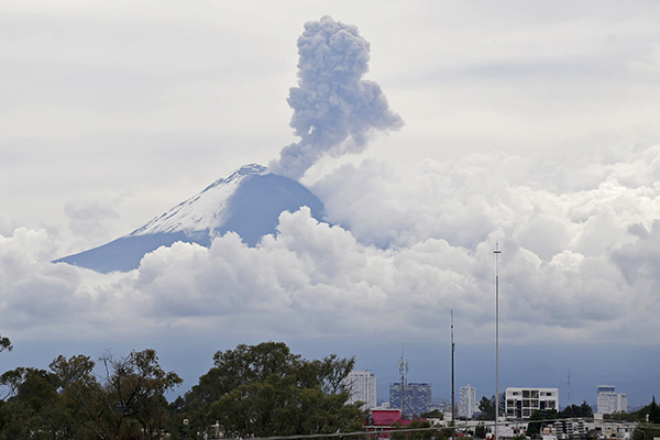 Semáforo de Alerta Volcánica se mantiene en Amarillo Fase Dos