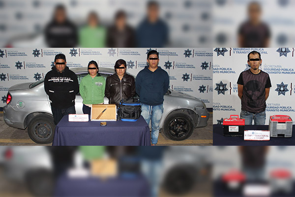 Enemigos del trabajo y amantes de lo ajeno fueron detenidos