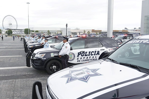 Refuerzan a la Policía Estatal con patrullas y elementos nuevos