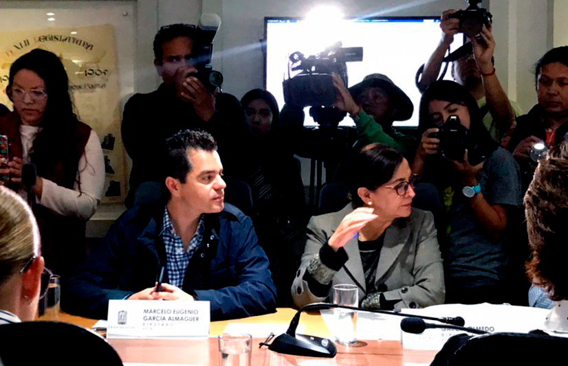 Diputados sin partido en favor de protección a mujeres violentadas