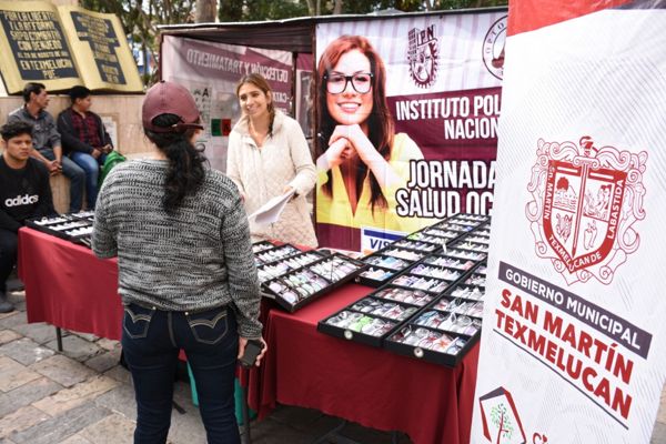 Ayuntamiento e IPN emprenden jornada de salud visual para texmeluquenses