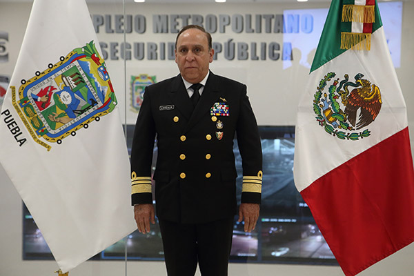 Asume gobierno de Barbosa Huerta la seguridad de Puebla