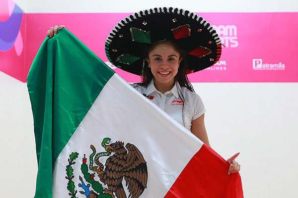 Paola Longoria, tricampeona panamericana