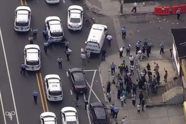 Tiroteo en Filadelfia deja al menos a seis policías heridos